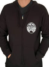 Load image into Gallery viewer, Rooster Lightweight Zip-Up Hoodie Printed on Front & Back