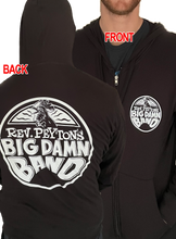 Load image into Gallery viewer, Rooster Lightweight Zip-Up Hoodie Printed on Front & Back