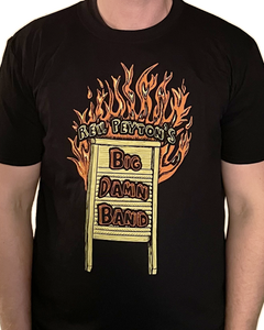 Flaming Washboard T-Shirt (NEW!)