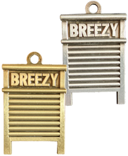 Load image into Gallery viewer, Metal Washboard &quot;Breezy&quot; Pendants
