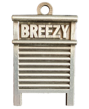 Load image into Gallery viewer, Metal Washboard &quot;Breezy&quot; Pendants
