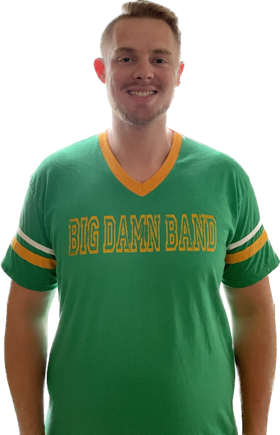 Green/Gold Big Damn Band Athletic Jersey (NEW!)
